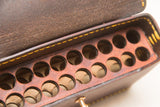 Leder Patronenetui