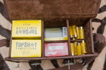 Munitionskoffer Deluxe Leder Handarbeit - Schießstandkoffer