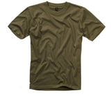 einfarbiges T-Shirt, grün, ideal für Jäger
